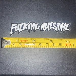 Fucking Awesome FA Hockey sticker